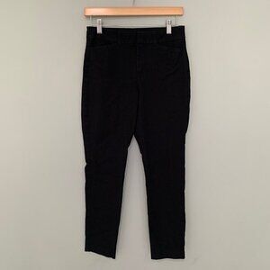 Old Navy black high rise pixie skinny secret‎ smooth pockets stretch pants